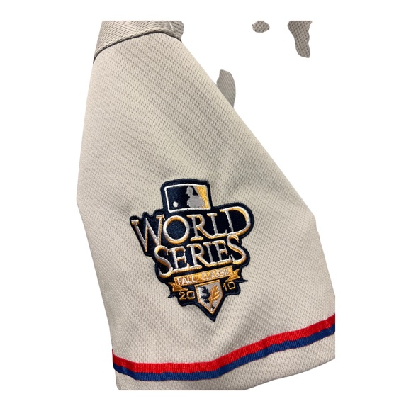 Texas rangers 2010 World Series baseball Jersey Elvis andrus - Picture 4 of 5